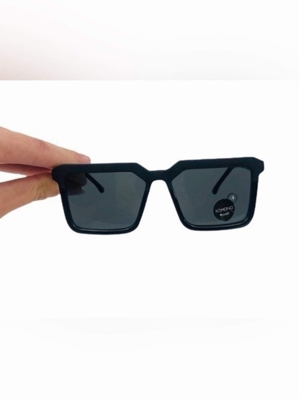KOMONO sunglasses Benicio Black Rubber Glossy New Sunglasses